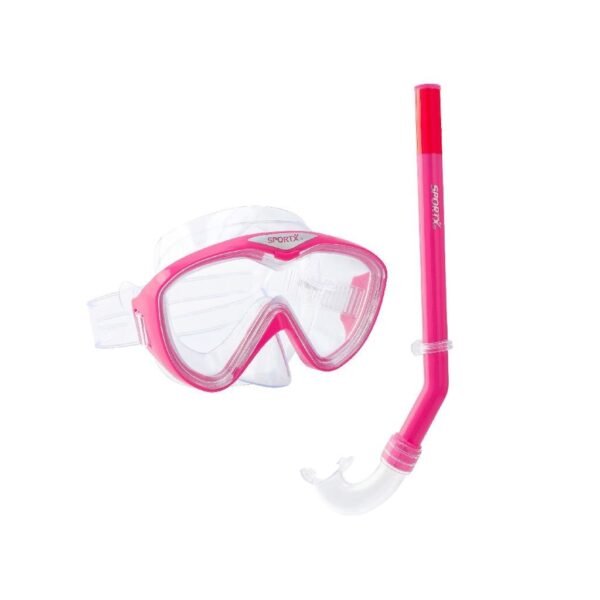 SportX Kids Snorkelset 4 Sterren Assorti - Afbeelding 4