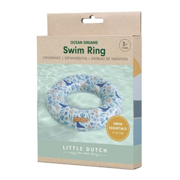 Little Dutch Ocean Dreams Zwemring 50 cm Blauw - Afbeelding 2