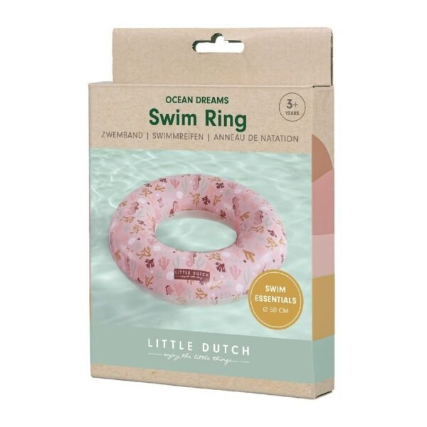 Little Dutch Ocean Dreams Zwemring 50 cm Roze - Afbeelding 2