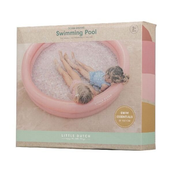 Little Dutch Ocean Dreams Zwembad 150 cm Roze - Afbeelding 2
