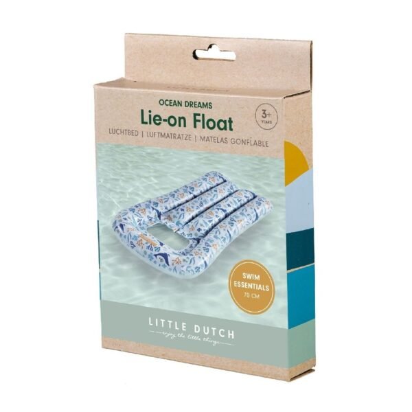 Little Dutch Ocean Dreams Luchtbed 67 cm Blauw - Afbeelding 2