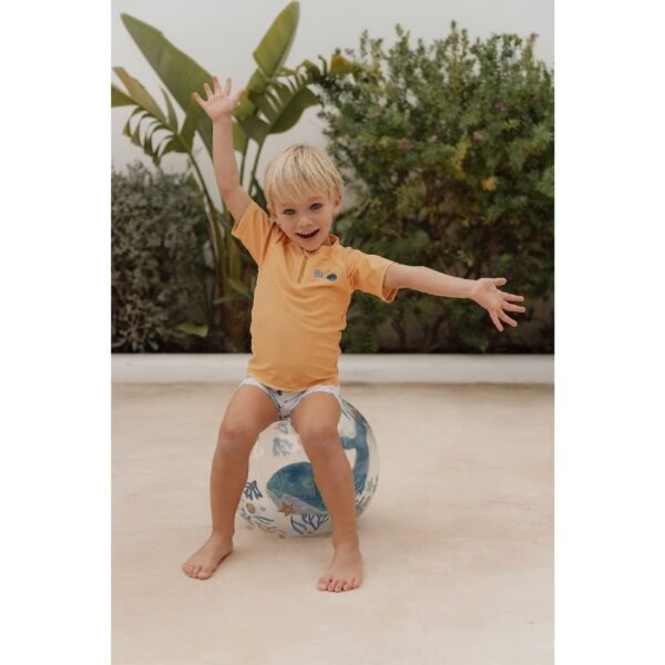 Little Dutch Ocean Dreams 3D Strandbal Walvis 35 cm - Afbeelding 5