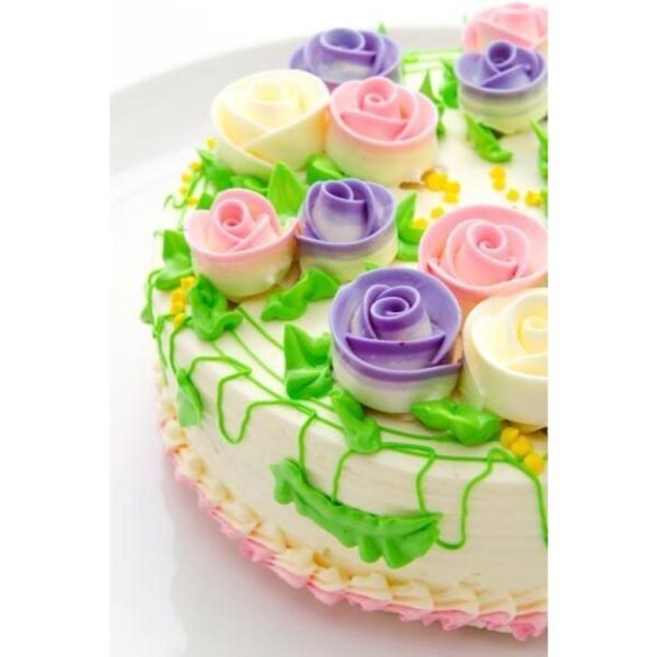 Patisse Garneerspuit 19 cm Transparant/Wit - Afbeelding 2