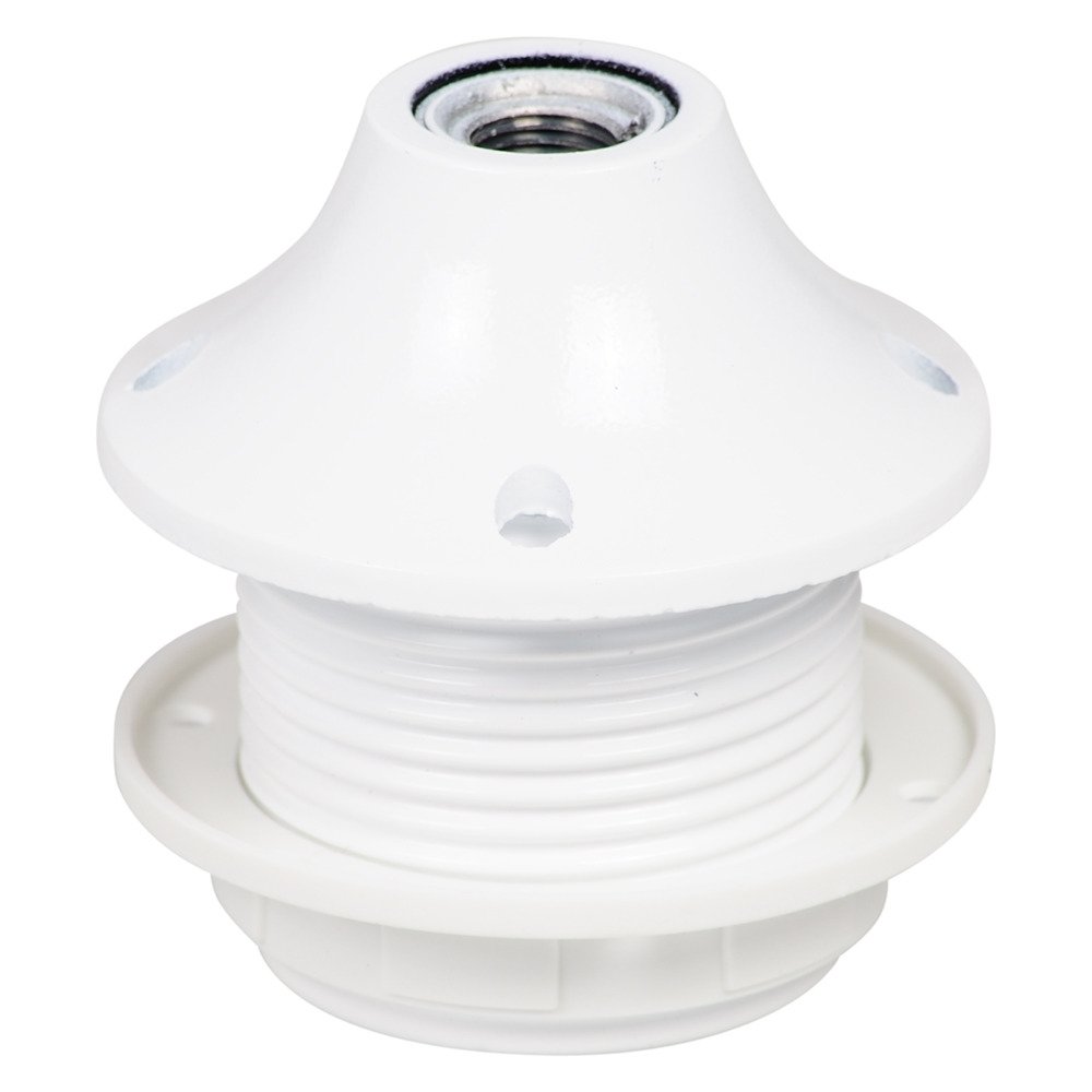 Scanpart Lampfitting E27 Wit Met Ring - Afbeelding 2