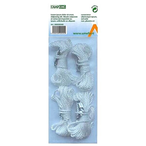 Campking 4x Scheerlijn Nylon 4M - Afbeelding 3