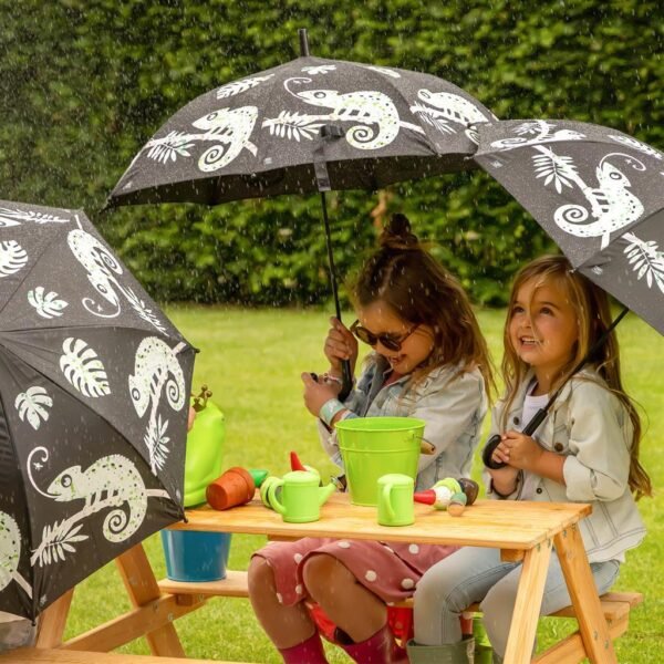 Esschert Design Kleur Veranderende Kinderparaplu Kameleon - Afbeelding 6
