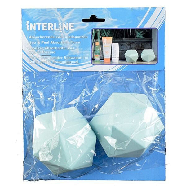Interline Absorberende Zwembadsponzen 2 stuks - Afbeelding 2