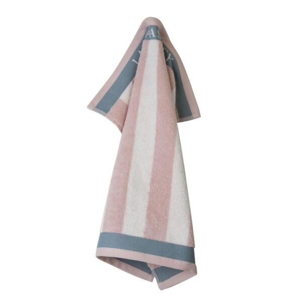 Laura Ashley Keukendoek Blush Stripe 50x50 cm Roze - Afbeelding 2