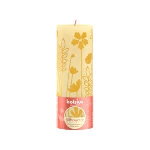 Bolsius Rustieke Stompkaars 19x6,8 cm Butter Yellow