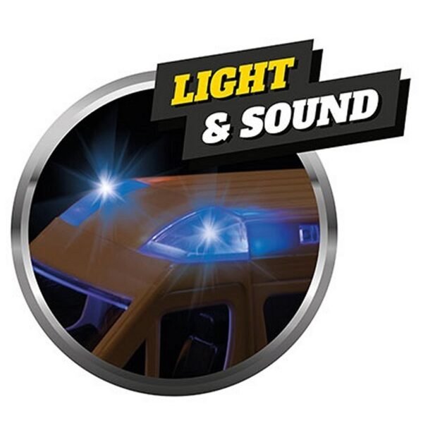 Toi-Toys Cars & Trucks Politiebus + Licht en Geluid - Afbeelding 3
