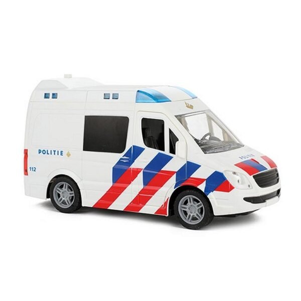 Toi-Toys Cars & Trucks Politiebus + Licht en Geluid - Afbeelding 5