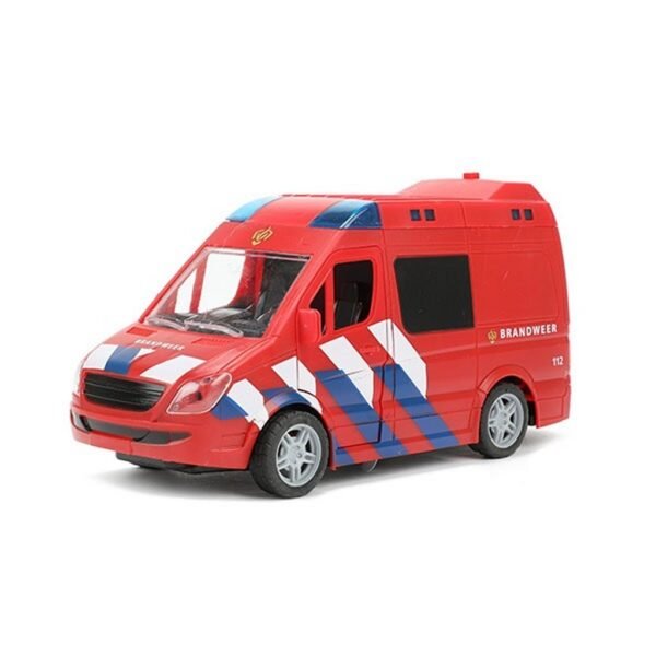 Toi-Toys Cars & Trucks Brandweerwagen + Licht + Geluid - Afbeelding 3