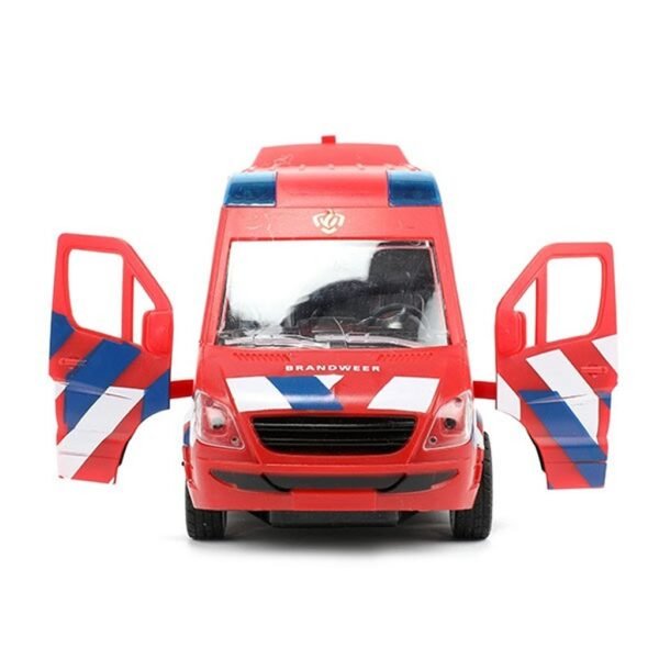 Toi-Toys Cars & Trucks Brandweerwagen + Licht + Geluid - Afbeelding 6