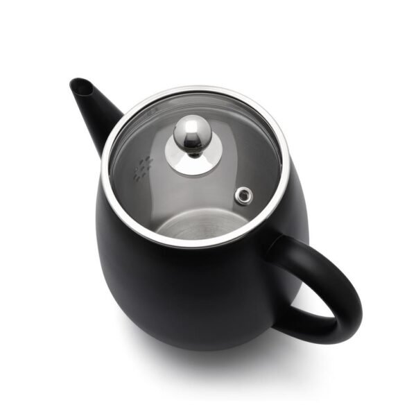 Bredemeijer Duet Eva Theepot 1.1L Zwart/Glas - Afbeelding 3