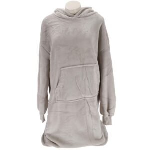 Hoodie Plaid Sherry 70x110 cm Pumice Stone