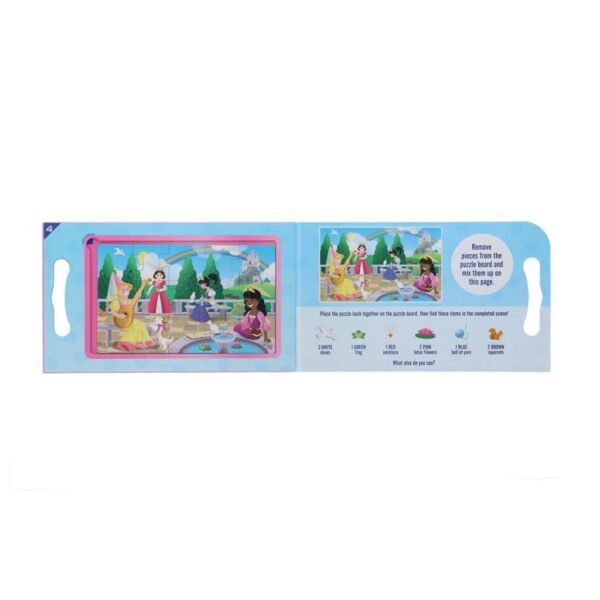 Melissa & Doug Magneetpuzzel Princess 2x 15 Stukjes - Afbeelding 3