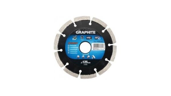 Graphite 57H869 Diamantschijf 200x22x8,0x2,4mm, Segment, Gelaserd, MPA EN13236