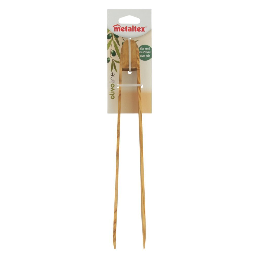 Metaltex Olivo Houten Multifunctionele Tang 30 cm - Afbeelding 2