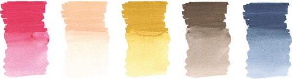 Faber Castell FC-160307 WK25Aquarel Marker FC AlbrechtDürer 5 Stuks Portrait - Afbeelding 4