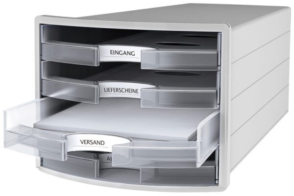 HAN HA-1013-63 Ladenkast Impuls Met 4 Open Laden Transparant - Afbeelding 2