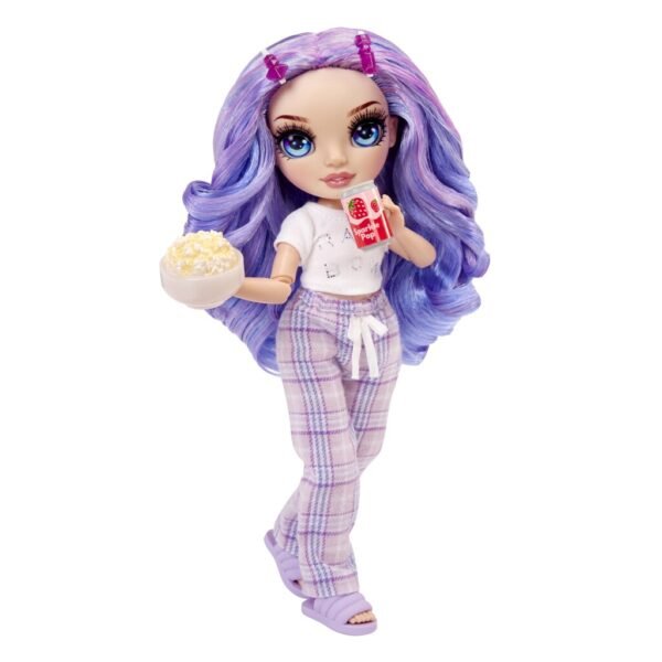 Rainbow High Junior High PJ Party Fashion Violet - Afbeelding 2