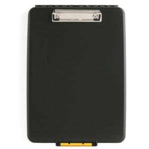 Seco SE-SC1517-BLK Klembord A4 Zwart Met Opbergvak. Slimline