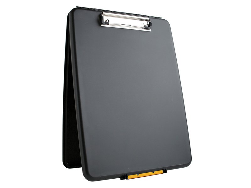 Seco SE-SC1517-BLK Klembord A4 Zwart Met Opbergvak. Slimline - Afbeelding 2