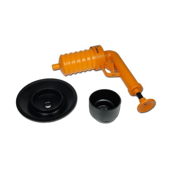 Drain Duster Mechanische Afvoerontstopper Oranje/Zwart - Afbeelding 3