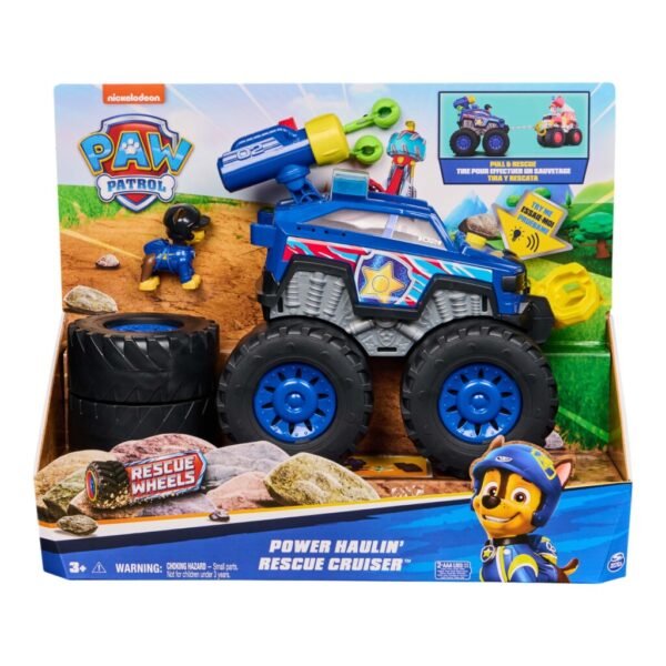 Paw Patrol Rescue Wheels Deluxe Vehicle Chase + Licht en Geluid - Afbeelding 5
