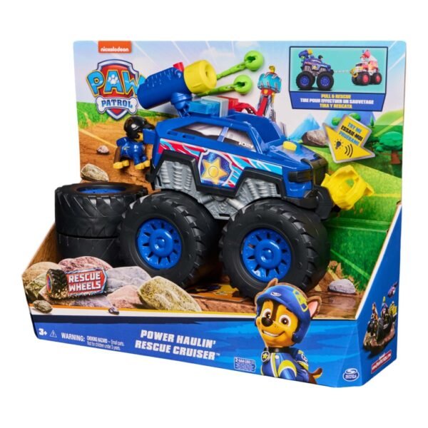 Paw Patrol Rescue Wheels Deluxe Vehicle Chase + Licht en Geluid - Afbeelding 6