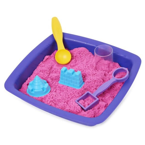 Kinetic Sand Sparkling Sandcastle Speelset Roze - Afbeelding 3