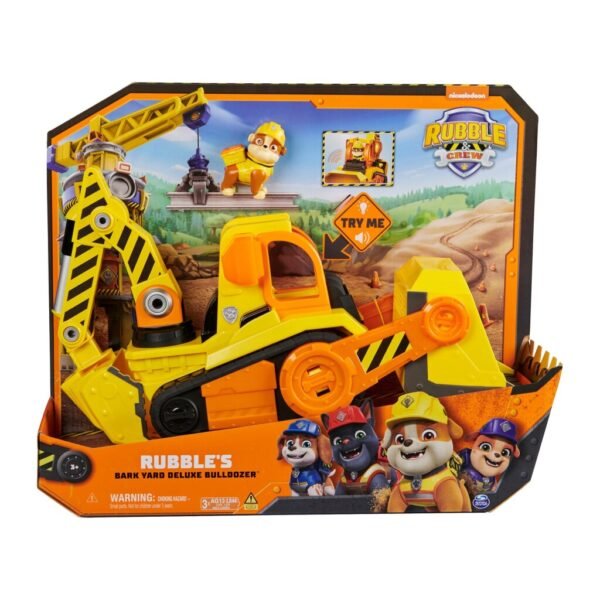 Paw Patrol Rubble and Crew Bulldozer + Licht en Geluid - Afbeelding 3
