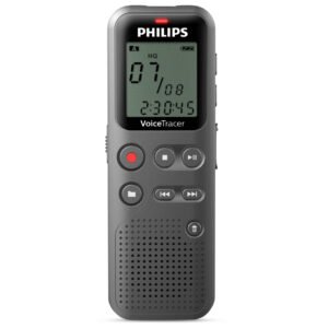 Philips DVT1120 VoiceTracer Audiorecorder Grijs