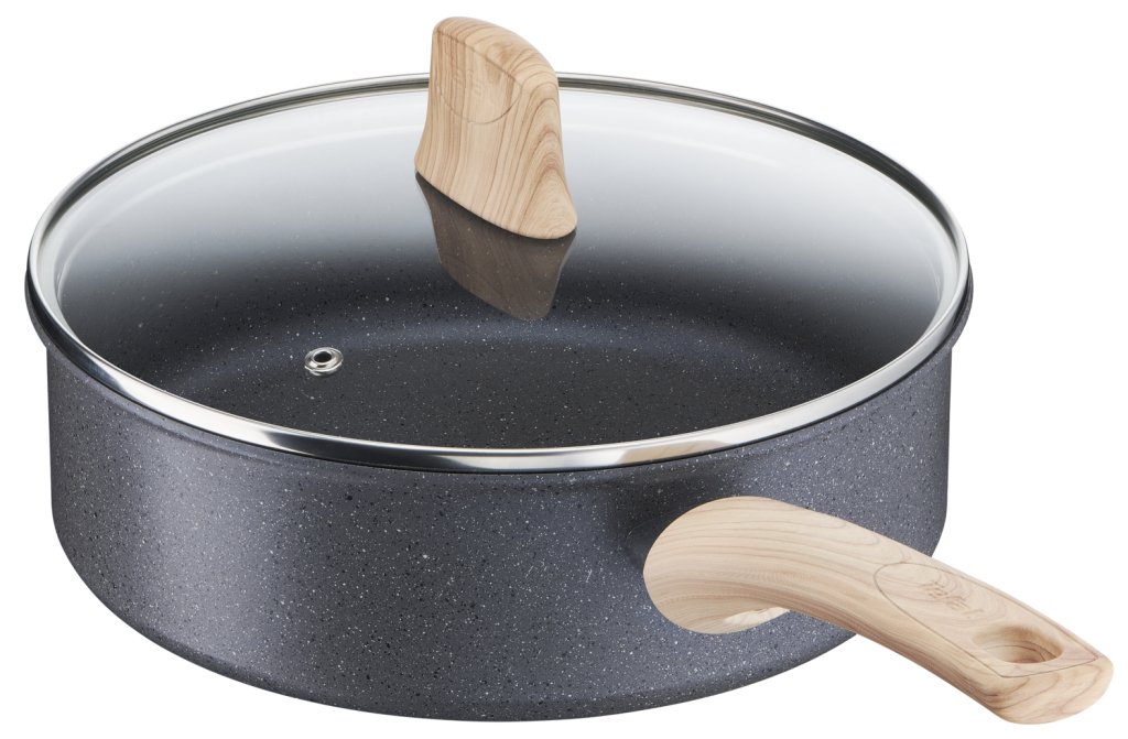 Tefal Natural Force Hapjespan Ø 24 cm met Deksel - Afbeelding 3