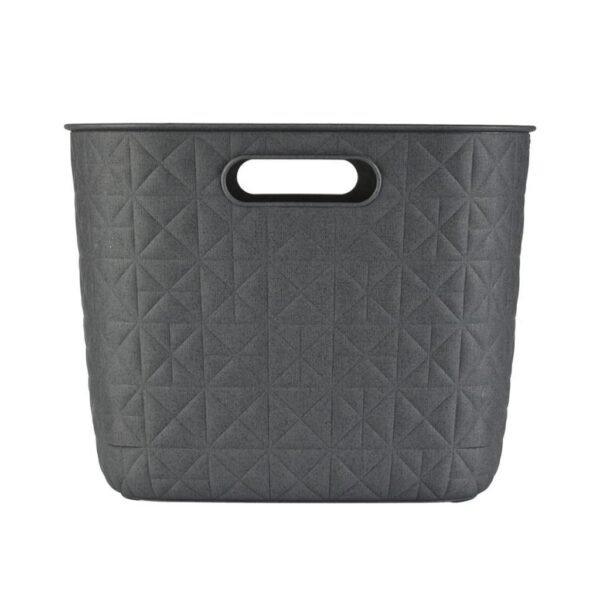 Curver Softex Opbergmand Large 19L Antraciet - Afbeelding 2
