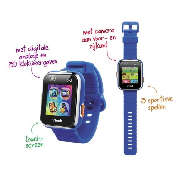 VTech Kidizoom Smartwatch DX2 Blauw - Afbeelding 4