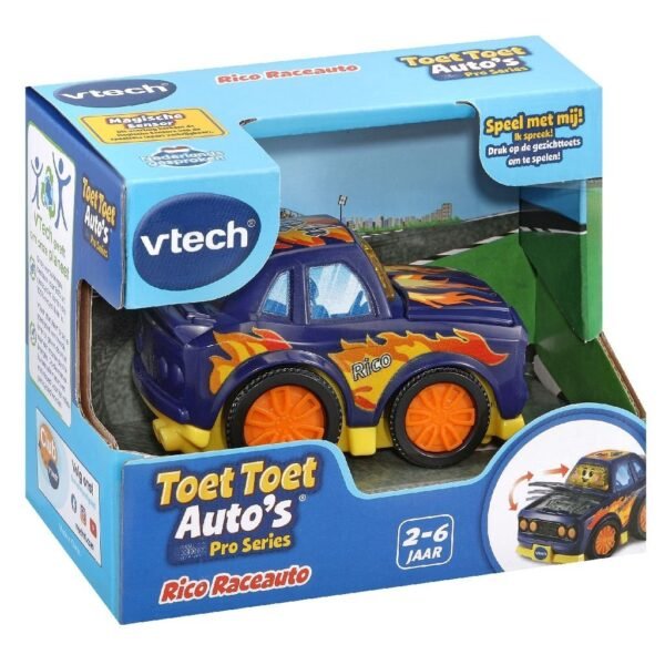 VTech Toet Toet Rico Raceauto + Licht en Geluid - Afbeelding 2