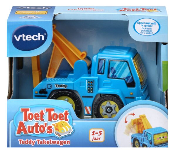 VTech Toet Toet Teddy Takelwagen + Licht en Geluid - Afbeelding 2