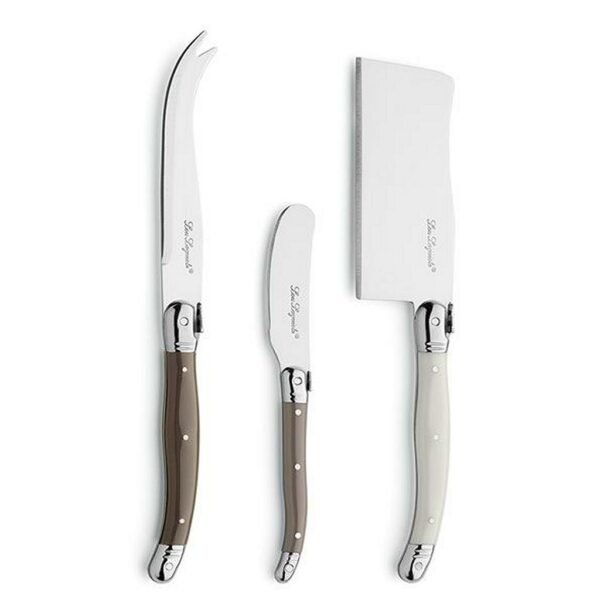 Lou Laguiole Houten Kaasmessen Set 3-delig - Afbeelding 2