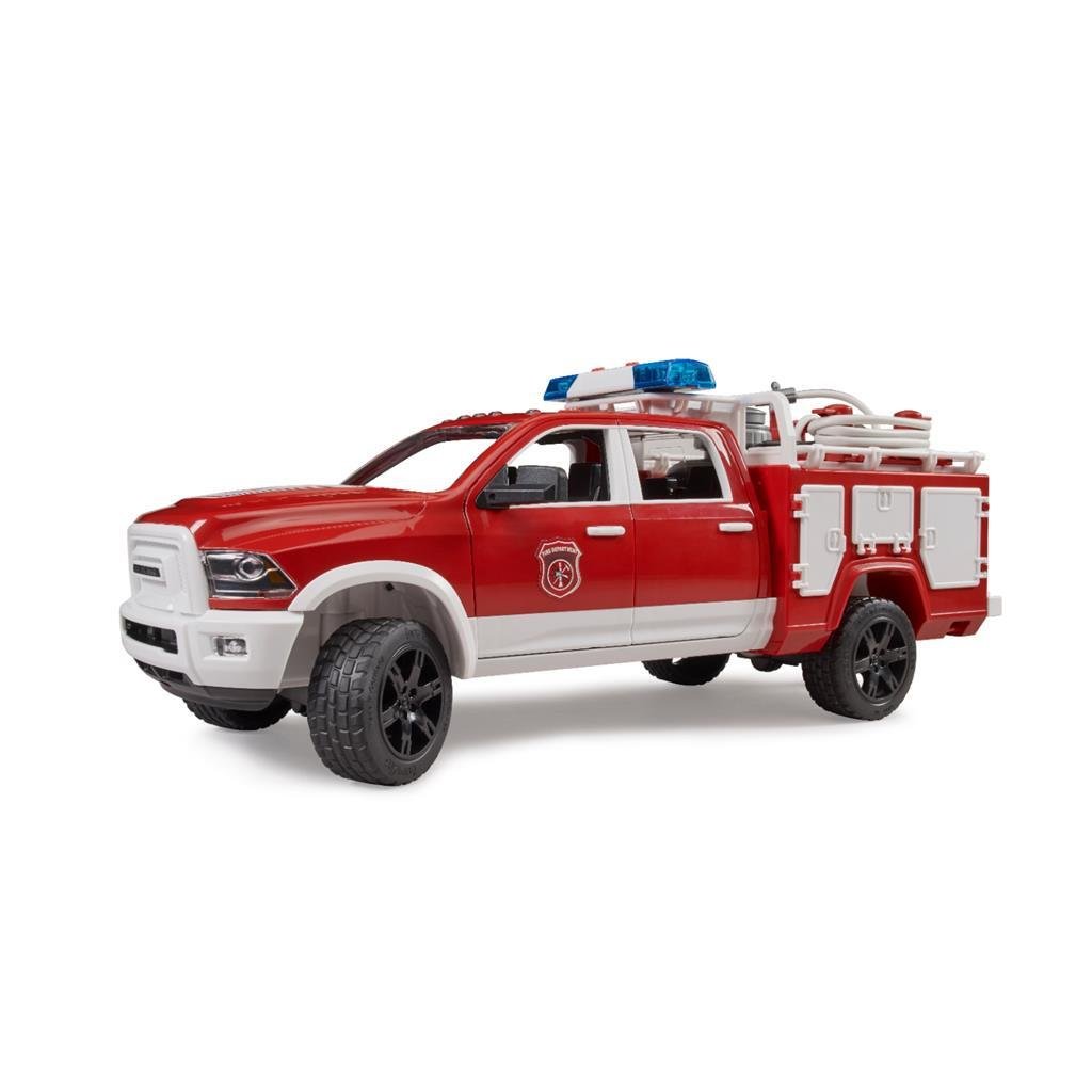 Bruder 02544 RAM 2500 Brandweerwagen + Licht en Geluid - Afbeelding 2