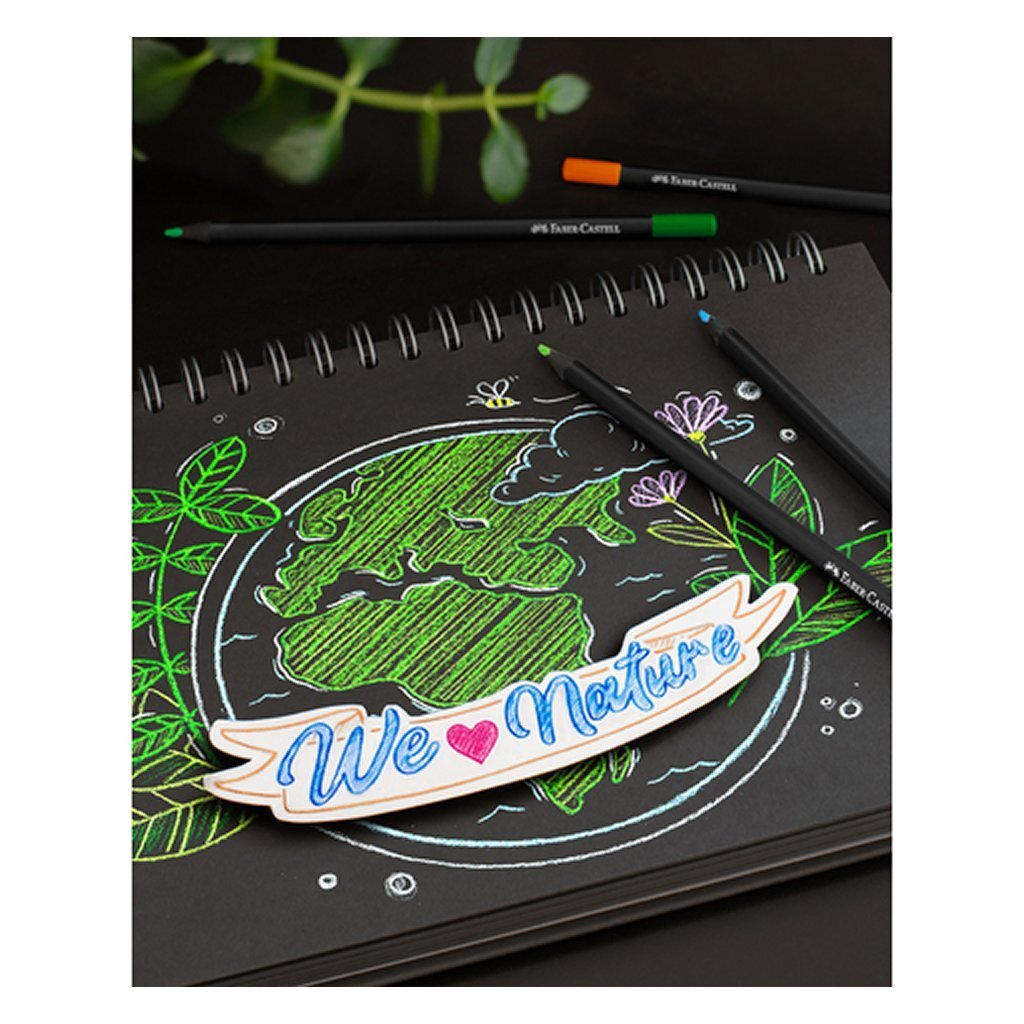 Faber Castell FC-116437 Black Edition Kleurpotloden 36 Stuks - Afbeelding 3