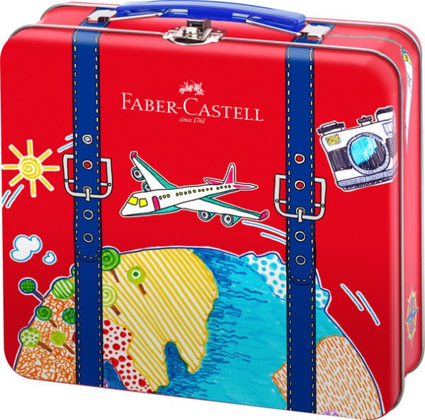 Faber Castell FC-155535 Viltstiften Faber-Castell Connector In Reiskoffer 46 Stuks - Afbeelding 2