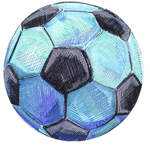 Faber Castell FC-155538 Viltstift Faber-Castell Connector Koffer "voetbal" 33 Stuks - Afbeelding 8