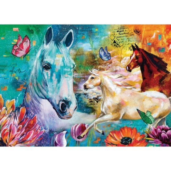 Ravensburger Puzzel Fantasie Paarden 300 XL Stukjes - Afbeelding 2