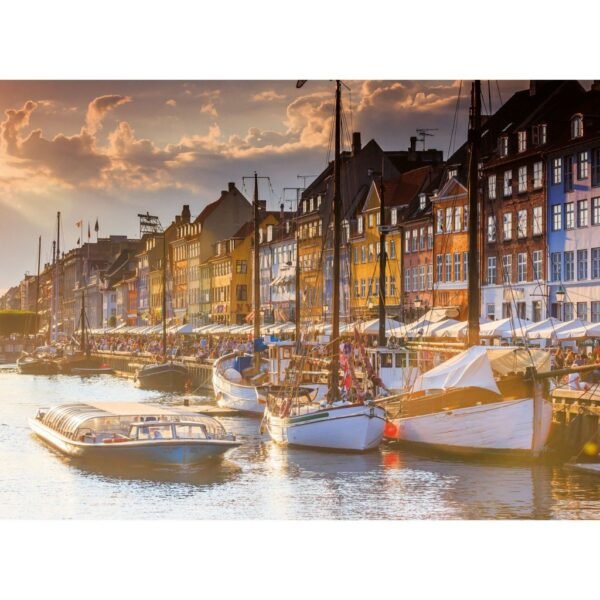 Ravensburger Puzzel Zonsondergang Kopenhagen 500 Stukjes - Afbeelding 2