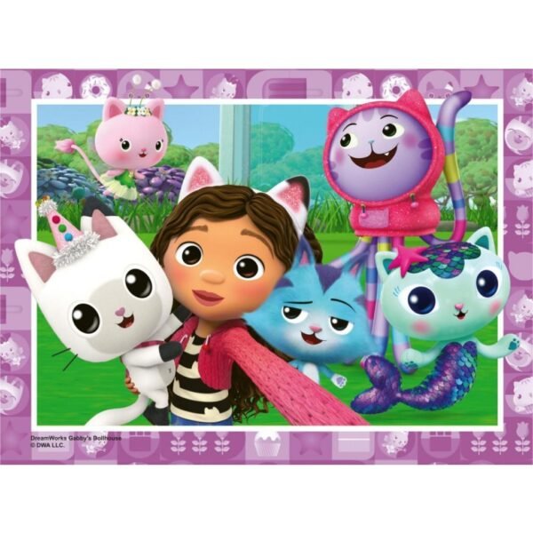 Ravensburger Puzzel Gabby's Dollhouse 12-16-20-24 Stukjes - Afbeelding 2