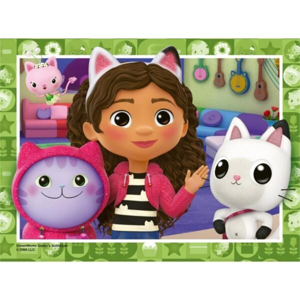 Ravensburger Puzzel Gabby's Dollhouse 12-16-20-24 Stukjes - Afbeelding 3