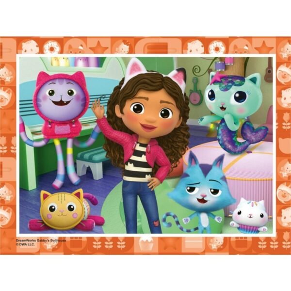Ravensburger Puzzel Gabby's Dollhouse 12-16-20-24 Stukjes - Afbeelding 4