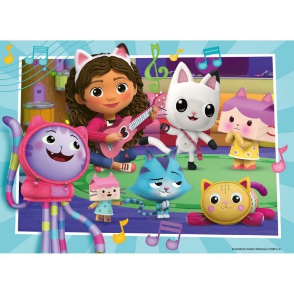 Ravensburger Puzzel Gabby's Dollhouse 4x42 Stukjes - Afbeelding 3