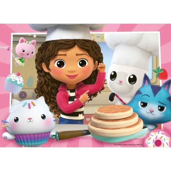 Ravensburger Puzzel Gabby's Dollhouse 4x42 Stukjes - Afbeelding 4